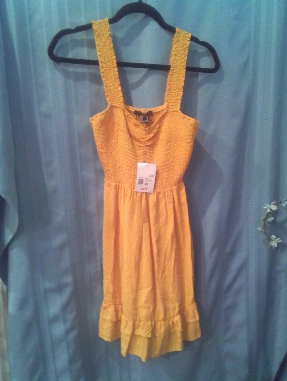 Yellow NWT Forever 21 Smocked Sundress